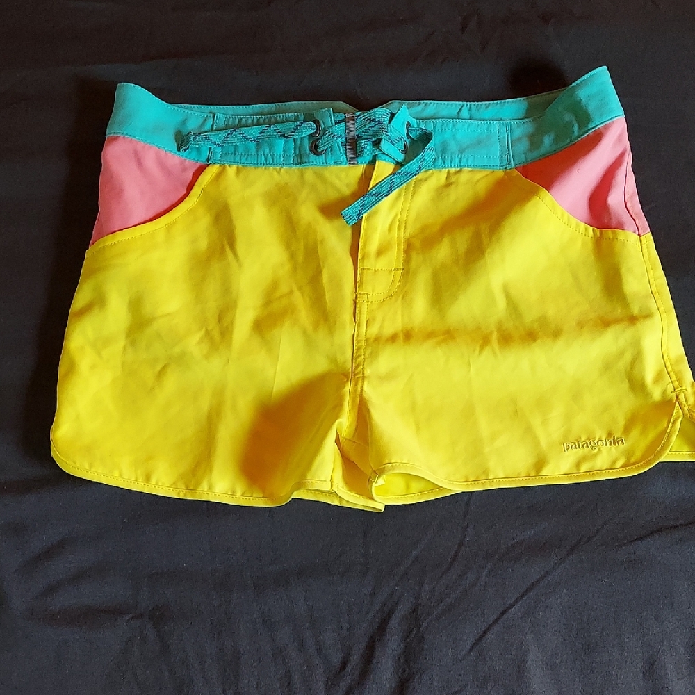 Patagonia Women's Vibrant Colorblock Athletic Shorts